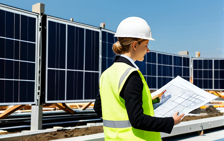 **

"A professional female architect, fully clothed in appropriate business attire, reviewing blueprints on a construction site featuring a building with solar panels and a green roof in Sochi, Russia.  Modern architectural design, bright sunny day, construction workers visible in the background wearing safety gear. Safe for work, appropriate content, professional, perfect anatomy, natural proportions, high quality, fully clothed."

**