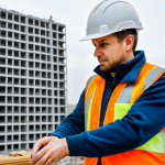 **

"A professional engineer, fully clothed in appropriate work attire (hard hat, safety vest), inspecting a construction site focused on energy-efficient building materials. The site is in Moscow, with modern buildings in the background. Perfect anatomy, correct proportions, natural pose, professional, modest, safe for work, appropriate content, high quality, well-formed hands, proper finger count, natural body proportions."

**