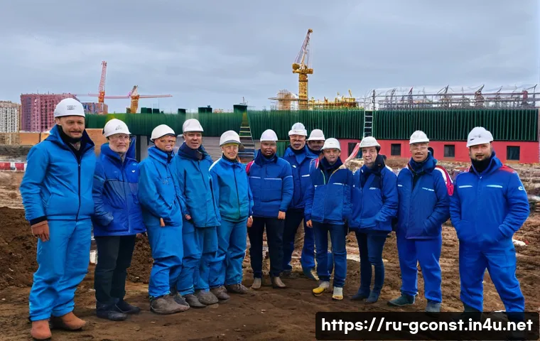 친환경건설기사 필기와 실기 차이점 - A professional construction site in Russia focused on sustainable building practices, showing a dive...